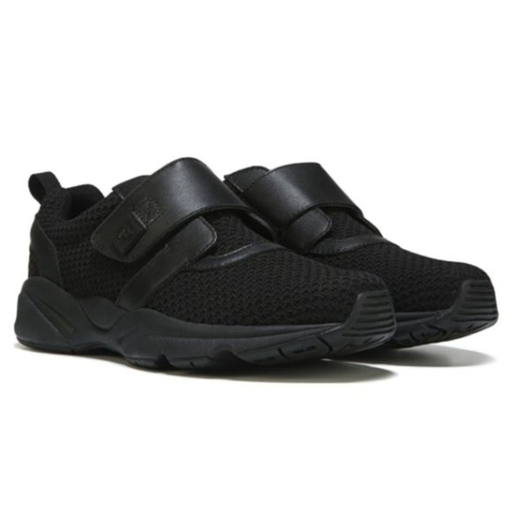 7.5 AA 7.5N NARROW Propet Womens Stability X Strap Black Sneaker Shoes‎ NEW